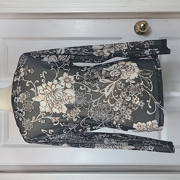 New York & Company Mesh Blouse - Picture 5 of 11